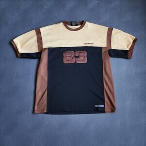 Vintage Baggy Icewear '83 Cream Brown Jersey XXL